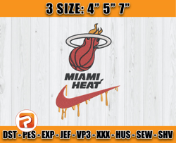 nba mix nike, miami heat embroidery design, nba embroidery, nba miami heat embroidery, nfl embroidery 01