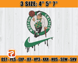 nba mix nike, boston celtics embroidery design, nba embroidery, nba boston celtics embroidery, nfl embroidery 01