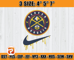 nba mix nike, denver nuggets embroidery design, nba embroidery, nba denver nuggets embroidery, nfl embroidery 01