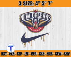 nba mix nike, nba new orleans embroidery files, nba new orleans, new orleans embroidery designs 11