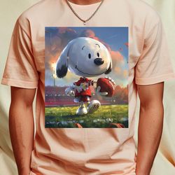 snoopy vs chiefs logo representation png, super bowl retro png, chiefs vs snoopy exclusive art digital png files