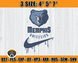nba mix nike, memphis grzzlies embroidery design, nba embroidery, nba memphis grzzlies embroidery, nfl embroidery 01