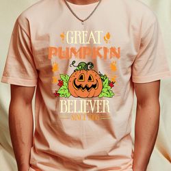 a halloween classic my great pumpkin affiliation since 1966 png, devil png, true pumpkin believer digital png files