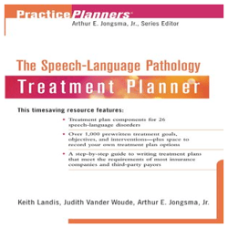 the speech and language pathology treatment planner