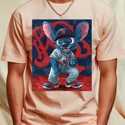 stitch vs boston red sox logo whimsical face-off png, stitch vs boston mugs png, stitch comparison digital png files