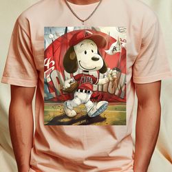 snoopy vs los angeles angels logo explained png, los angeles phone cases png, snoopy-angels clash digital png files