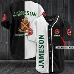 jameson baseball shirt design 3d full printed sizes s - 5xl 280194