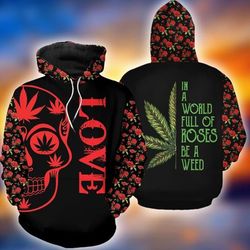 cannabis hoodie rosie design 3d full printed sizes s - 5xl ca101932