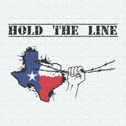 texas hold the line barbed wire svg