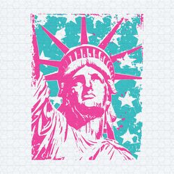 retro 4th of july statue of liberty svg