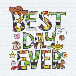 best day ever disney toy story patterns png