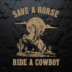 save a house ride a cowboy vintage western country svg