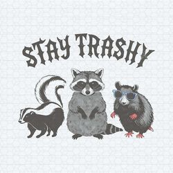 say trashy raccoon opossums animal funny png