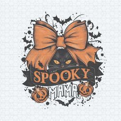 spooky mama autumn halloween png digital download