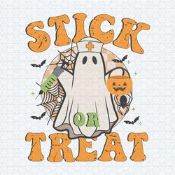 stick or treat funny halloween nurse png