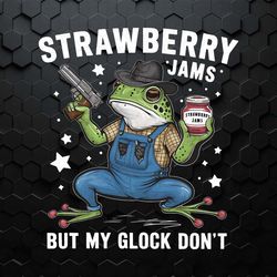 strawberry jams but my glock dont funny trending png