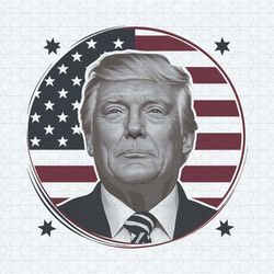 trump and flag america back ground pound png