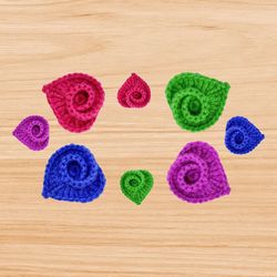 crochet heart pattern