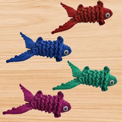 crochet fish amigurumi pattern