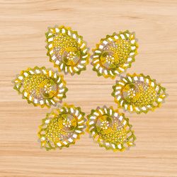 crochet pineapple motif pattern