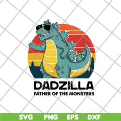 dadzilla retro svg, png, dxf, eps digital file ftd10062108