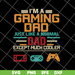 gaming dad cooler svg, png, dxf, eps digital file ftd10062111