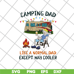 camping dad cooler svg, png, dxf, eps digital file ftd10062117