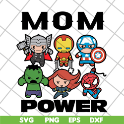 mom power svg, mother's day svg, eps, png, dxf digital file mtd22042128