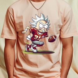 rick and morty vs chiefs logo whimsical rivalry png, kansas city png, rick and morty graphic elements digital png files