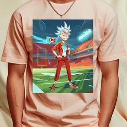 rick and morty vs chiefs logo epic representation png, sports funky png, chiefs logo design collection digital png files