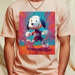 snoopy vs miami marlins logo peanuts gang takes the field png, snoopy tapestries png, marlins standoff digital png files