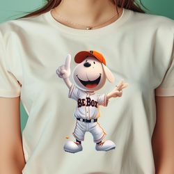 snoopy vs baltimore orioles logo (97)_t-shirt_13-1