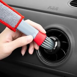 car air conditioner outlet cleaning tool multi purpose dust brush car