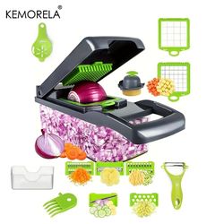 14/16 in 1 multifunctional vegetable chopper onion chopper handle