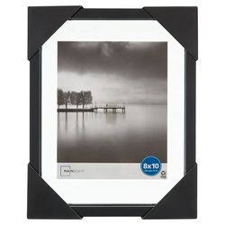 11" x14" black wide float picture frame