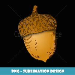 kids acorn nut t- matching pair with oak tree - artistic sublimation digital file