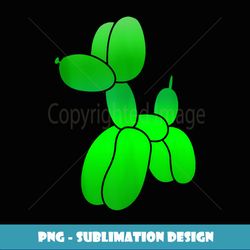 dog balloon twisting animal balloon artist costume balloon - png transparent digital download file for sublimation