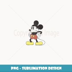 disney mickey and friends mickey mouse retro grumpy - signature sublimation png file