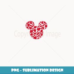 disney mickey and friends valentine's day mickey heart fill - modern sublimation png file