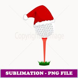 funny golfing christmas apparel holiday golf ball - png transparent sublimation design