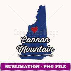 cannon mountain new hampshire nh mtn novelty merch gift - decorative sublimation png file