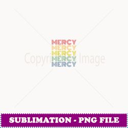 womens mercy wordmark pattern personalized name retro -