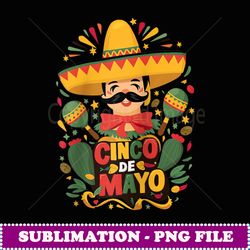 sombrero face cinco de mayo mexican fiesta raglan baseball - premium sublimation digital download
