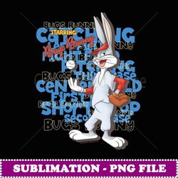 looney tunes bugs bunny baseball - png sublimation digital download