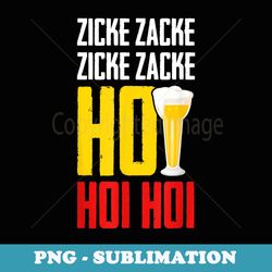 german oktoberfest zicke zacke hoi design - png sublimation digital download