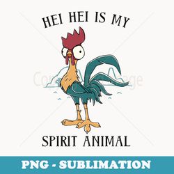 disney moana hei hei is my spirit animal portrait - png transparent sublimation file