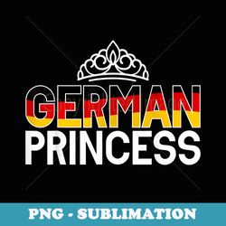 german princess - modern sublimation png file