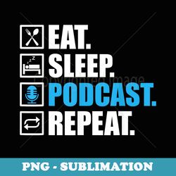 funny podcast designs disc jockey podcasting - signature sublimation png file