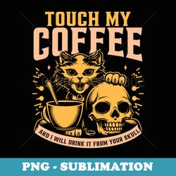 cat owners coffee cat - aesthetic sublimation digital file