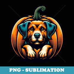 funny pumpkin and dog cat halloween vintage costume - aesthetic sublimation digital file
